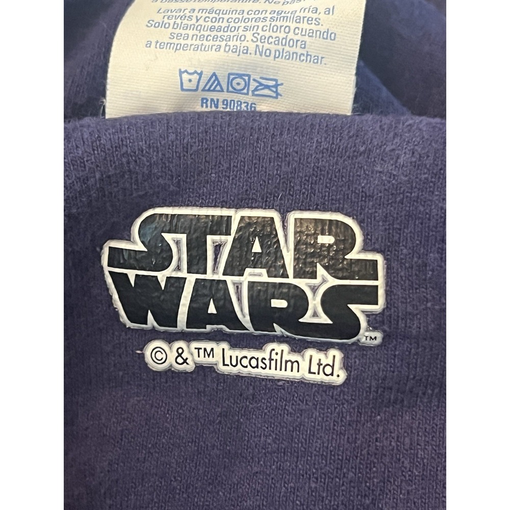 Star Wars‎ Mandalorian Blue Hoodie XXL - Picture 3 of 6